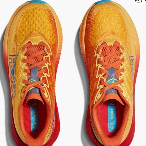 Hoka Mach 6 Running Shoes in Poppy Squash main image 7